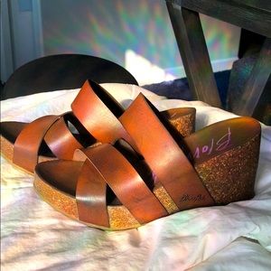 Blowfish Brown Wedges